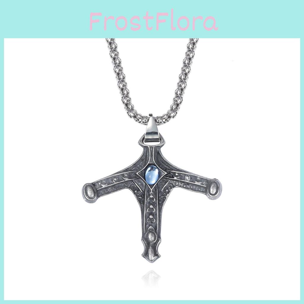 Bloodborne Sword Hunter Badge Pendant Necklace For Men And Women