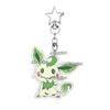 Creative Anime Eevee Leafeon Glaceon Umbreon Jolteon Anime Double-sided Printing Acrylic Keychain Key Ring Jewelry  Accessories