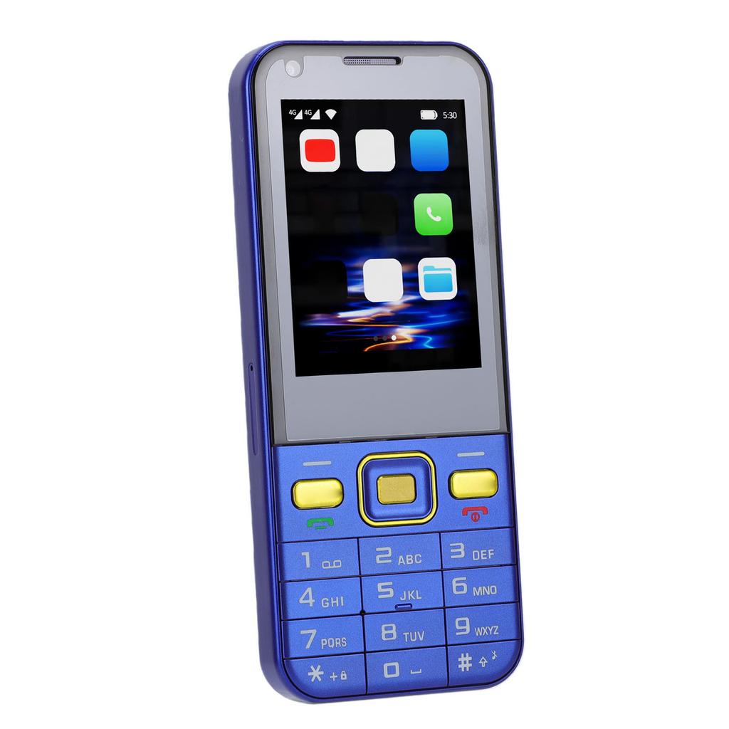 4G LTE Ontgrendelde Mobiele Telefoon voor Senioren 2,8 Inch Touchscreen 2GB 16GB Dual SIM Dual Standby Ondersteuning App Downloaden WiFi