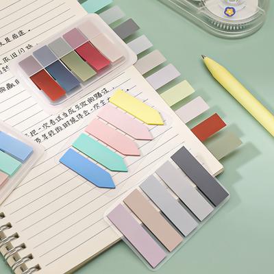 100 Sheet Vintage Color Sticky Notes Memo Pad  Index Tabs Bookmark Stationery