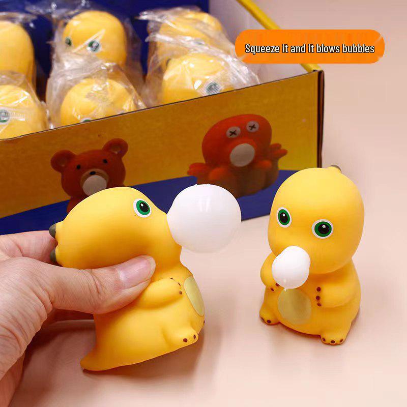 Bubble-Blowing Milk Dragon Toy: Creative, Funny, and Stress-Relieving Squeeze & Play Prank for Kids