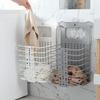 Foldable Laundry Basket Wall-mounted Dirty Clothes Storage Basket