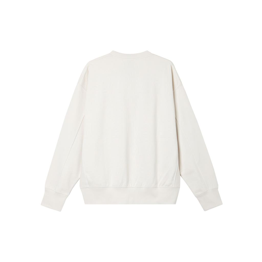 Nike Logo Letter Round Neck Pullover Long Sleeve Sweatshirt Men sweatshirt White DO8892-030