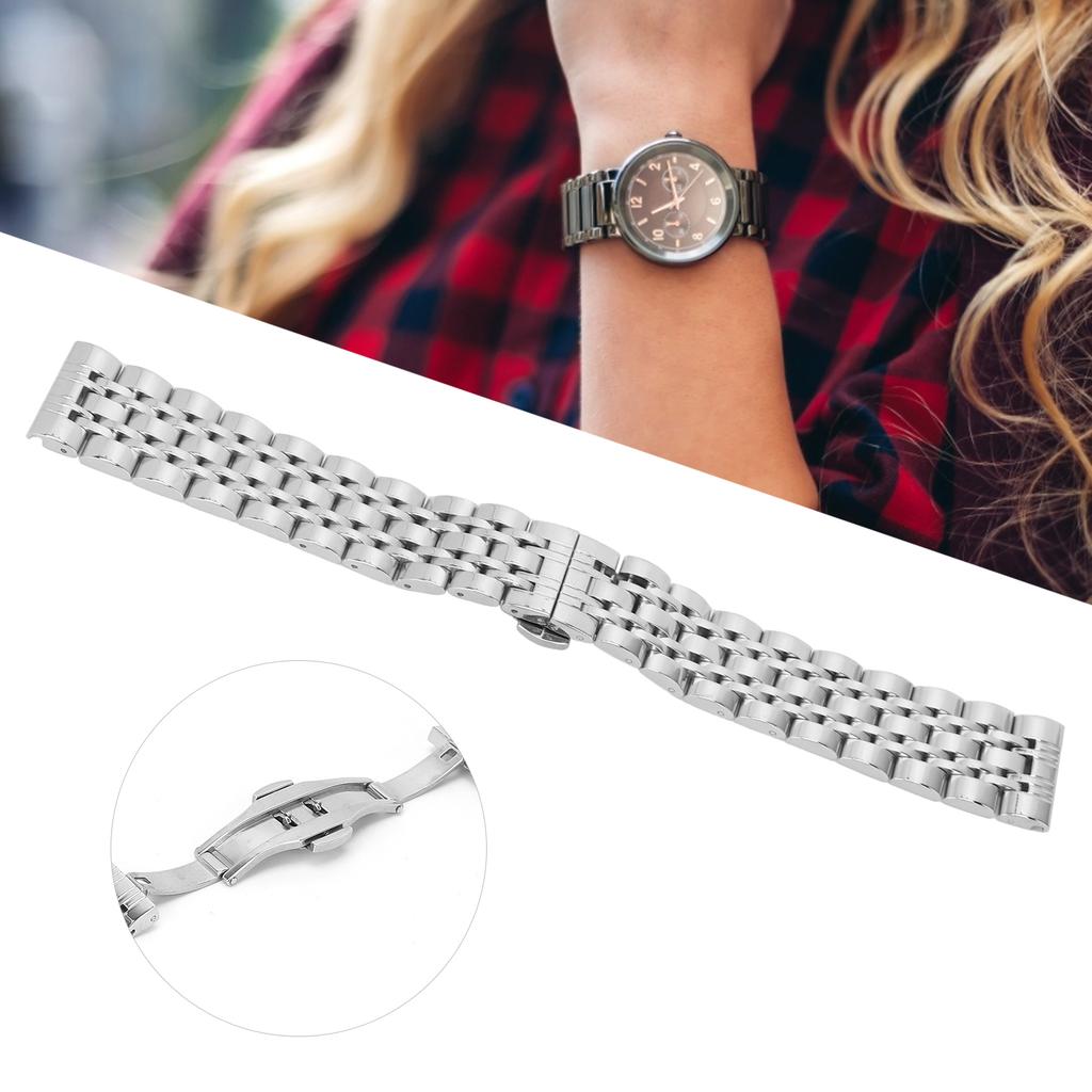 Professional Stainless Steel Watch Strap Replacement   Length Watch Band Accessory