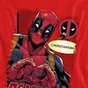 Deadpool Unisex Adult Chimichanga Heart Sweatshirt