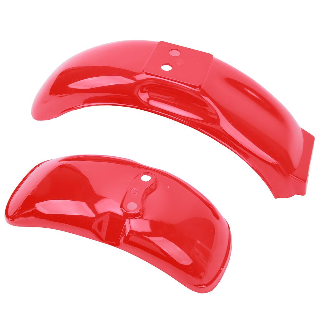 Motorcycle Fender High Gloss Red Front Rear Mud Guard Protector Fit For Z50 Z50A Z50J Z110 Z125 Bikes 8in Or 10in Wheels