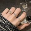 26 englische Buchstaben offene Fingerringe AZ Initialen Name Alphabet weiblich kreativer Ring Mode Hochzeit Schmuck Geschenke