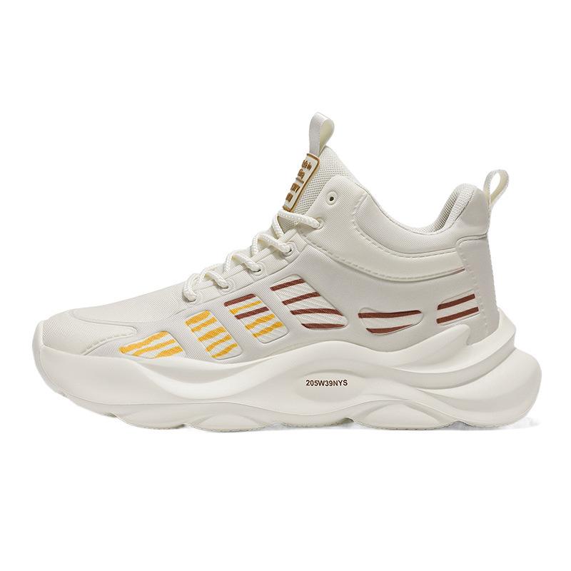 Men's shoes autumn and winter new versatile high-top sports shoes men's trend casual heightening dad trendy shoes