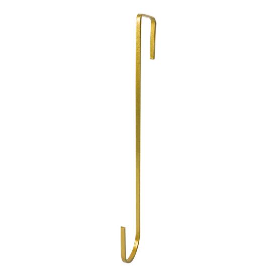 Front Door Christmas Hook Wreath Hanger Strong Load-bearing Rustproof Ultra-Thin Design Easy Installation Halloween Decoration Holder