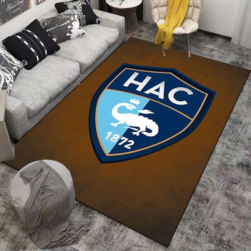 HAC Logo Shield Design Carpet suitable as a non-slip mat for the living room or bedroom sofa