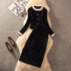Elegant Women's Autumn-Winter 2025 Fragrant Wind Suit: Jacket & Skirt Two-Piece Set