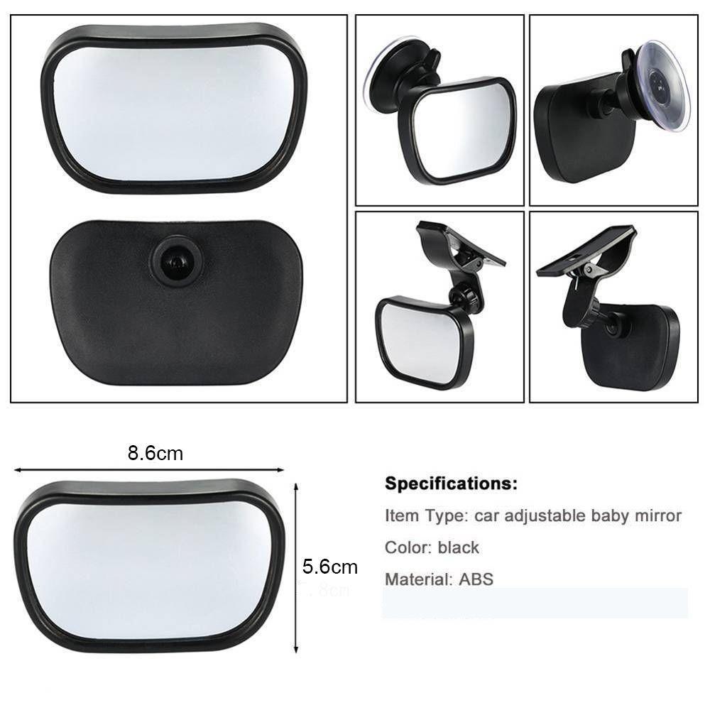 Baby Mirror Children's Observation Mirror Rear View Mirror Baby Rear-View Mirror In The Car Vehicle