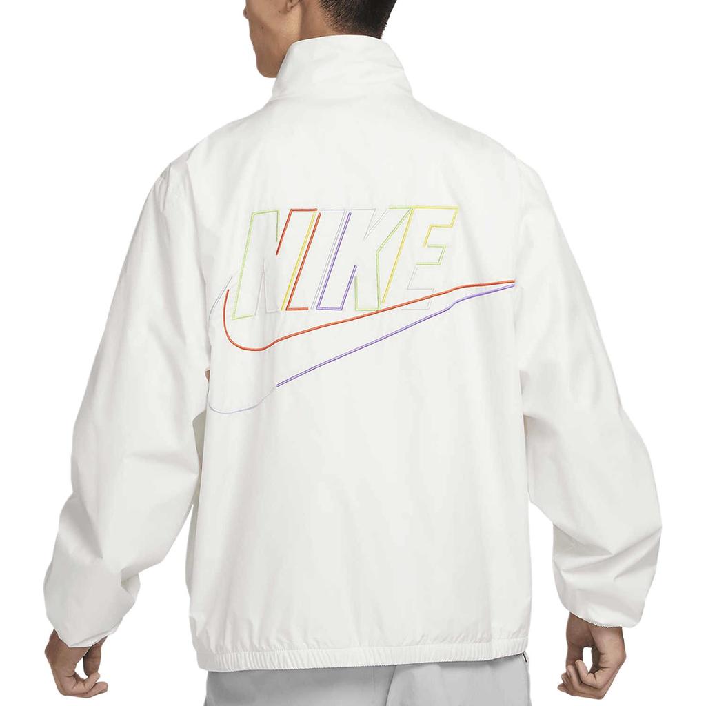 Nike Jackets Men's White Stand Collar Moderate Other DX0673-030