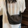 Nylon Cloth Bag Women's Large Capacity 2025 New Casual High-end One-shoulder Crossbody Bag Simple Summer Dumpling Bag