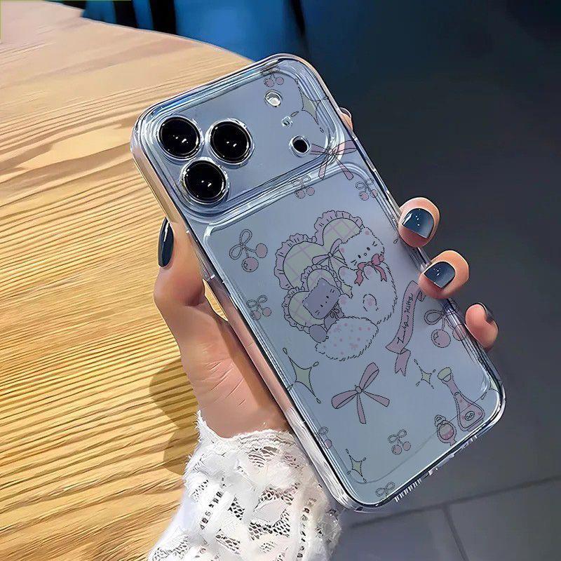 

Transparent Soft Shell iPhone Case for 14, 15, 16, 17 Pro Max with Precise Hole. iPhone XR