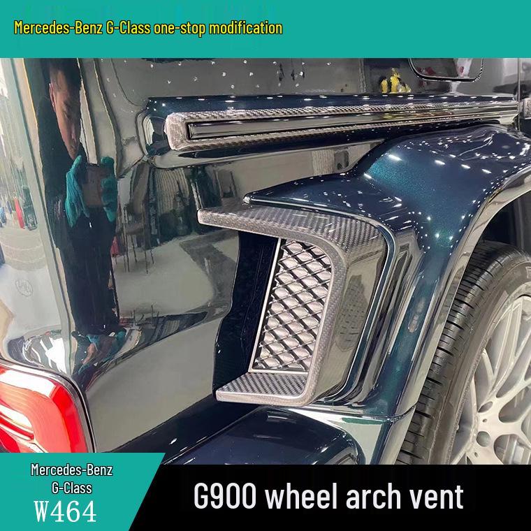 Mercedes-Benz W464 G-Class Carbon Fender Flares & Air Vents by Brabus G900
