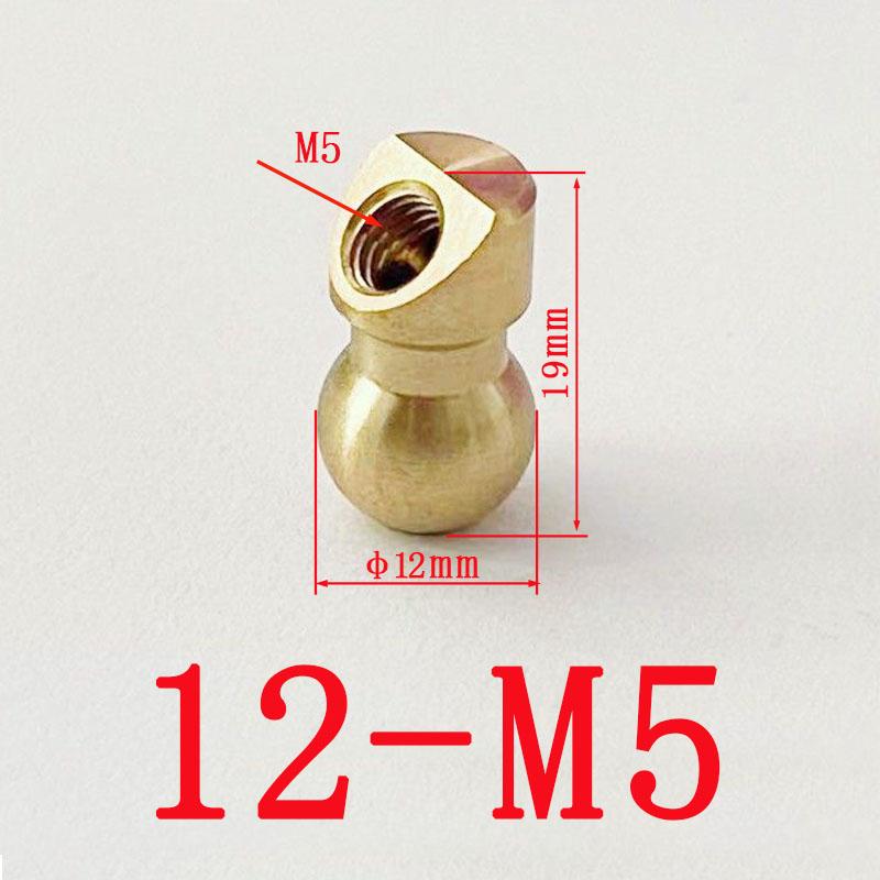 Brass Ball Coolant Nozzles For CNC Lathes Turret Toolholder Ball Joint Nozzle Water Cooling Oblique Spray