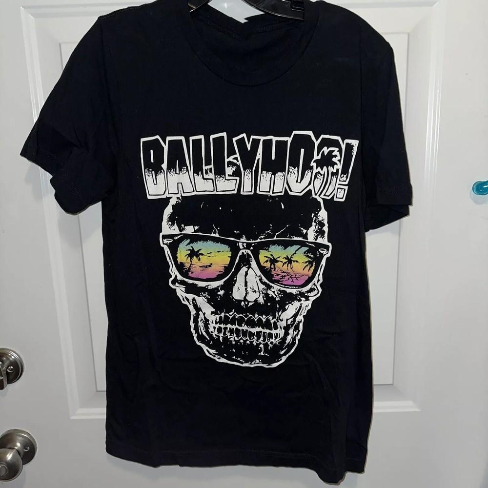 

Ballyhoo Band TShirt Adult Size S To 5XL Short Sleeve Unisex T-Shirt XXXXL