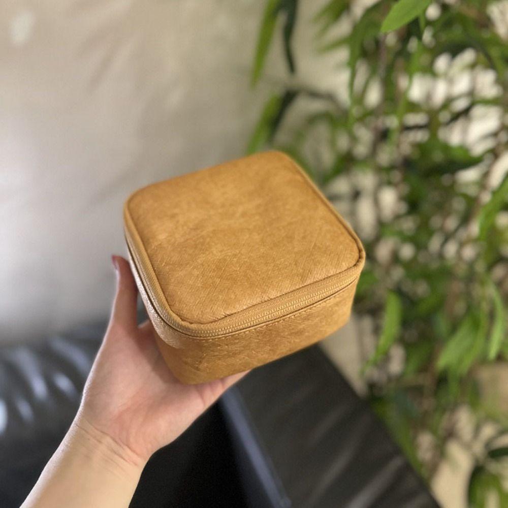 Waterproof Jewelry Box Stain-resistant Necklace Organizer Storage Ring Box Outdoors