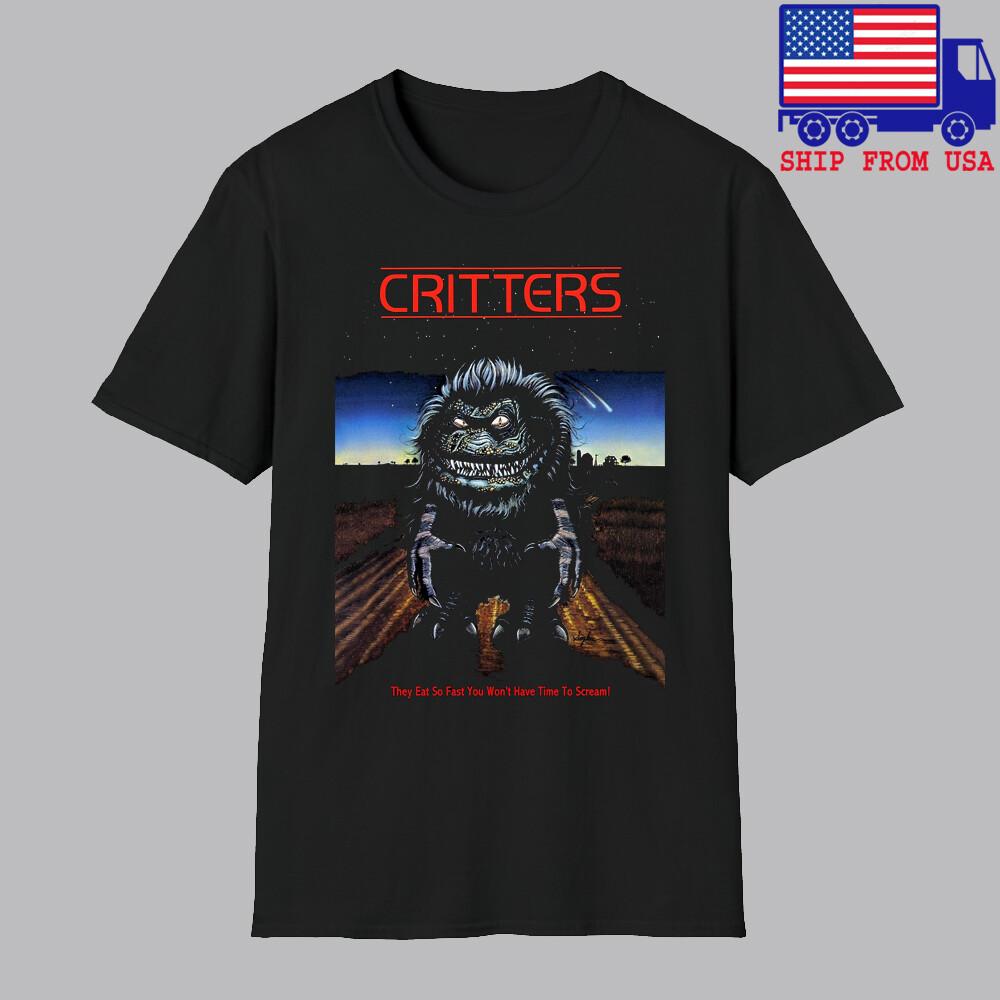 Critters Movie Men#039;s Black Size S5XL Unisex T-Shirt XXXL