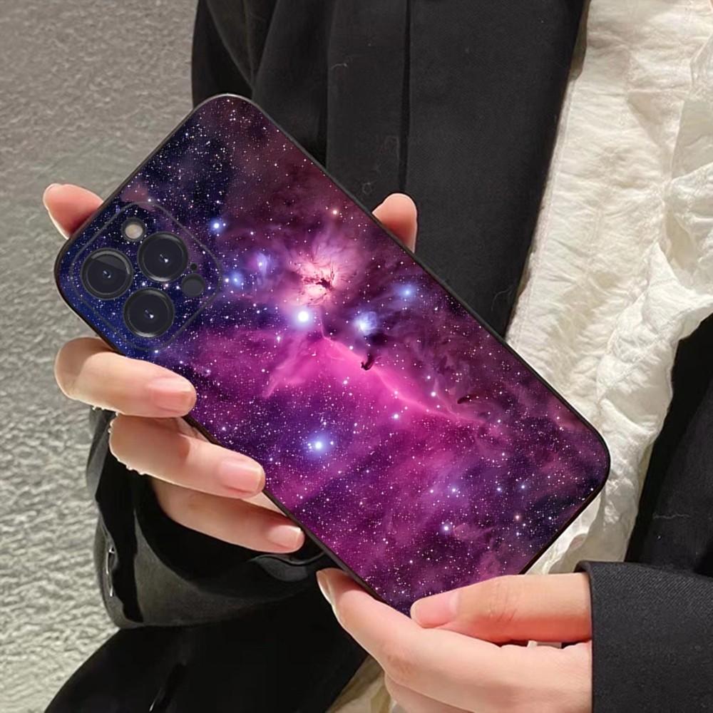 Space Universe Galaxy Phone Case For iPhone 15 14 11 12 13 Mini Pro XS Max Cover 6 7 8 Plus X XR SE 2020 Funda Shell
