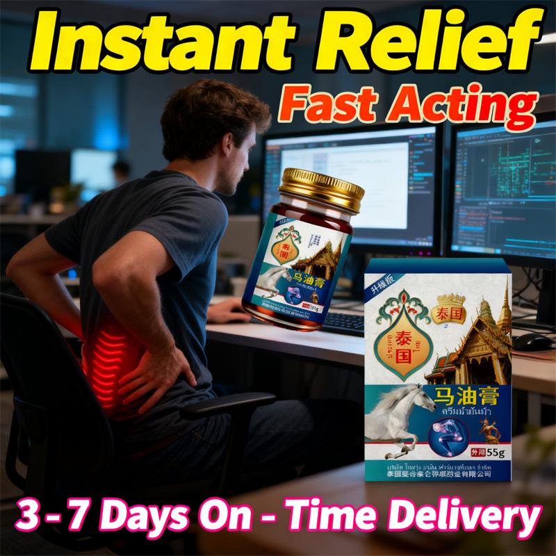 Unguent Ulei de Cal Thai Tradițional - Confort Muscular și Articular, 55g Balsam Topic