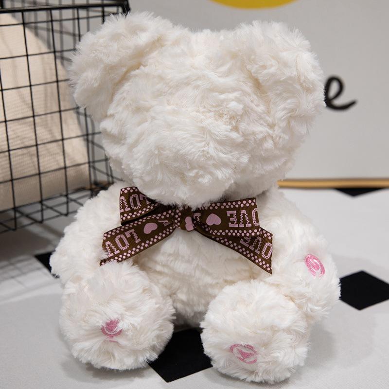 Cute Cute Glowing Bear Teddy Bear Doll Plush Toy Hug Bear Doll Girl Soothing Doll