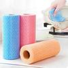 50Pcs/Roll Disposable Dishcloth Kitchen Bathroom Cleaning Washing Cloth Rag