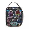 Deltarune Chapter 2 Insulated Lunch Bags High Capacity Reusable Cooler Bag Tote Lunch Box Work Travel Girl Boy