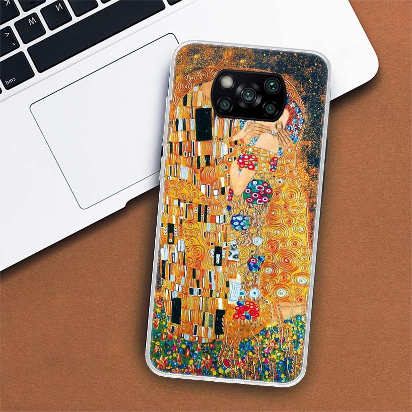 

Чехол для телефона Kiss от Густава Климта с рисунком для Xiaomi Mi 11 Lite 11i 12X 12 9 8 11T 10T 9T Pro 10 5X 6X Ultra 5G, чехол-капа Xiaomi Mi 12 Pro