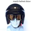 HONCENMAX Vintage Goggles, Anti-Fog UV Protection, Motorcycle Goggles, PC Lens, Multi-Purpose Use, Protective Glasses,