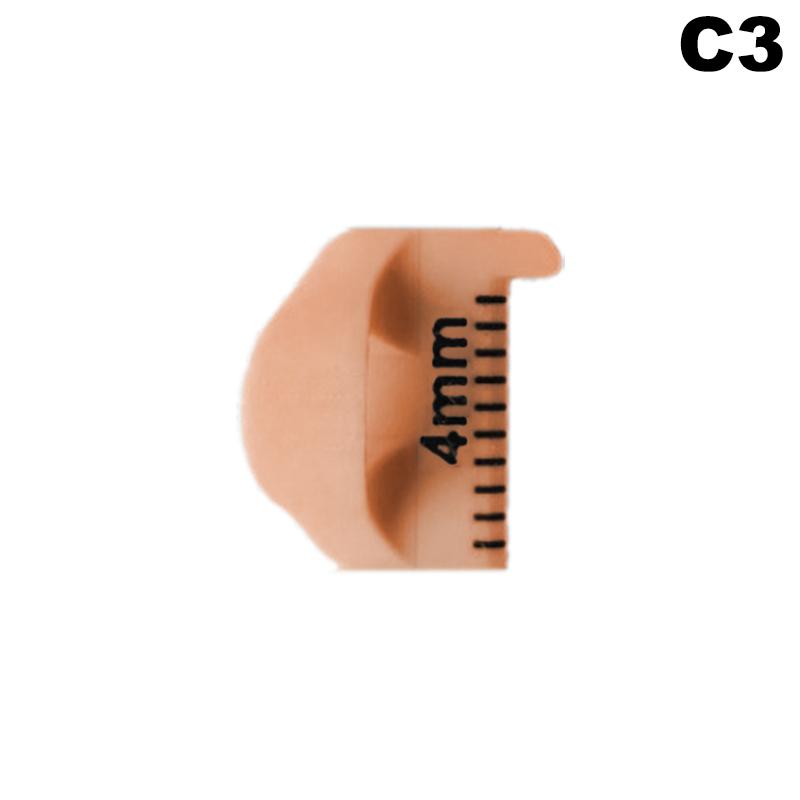 Sewing Needle Gauge Measuring Tool Finger Ruler Equal Stitch Finger Ruler Sewing Template Finger Protector DIY Sewing Guide Tool