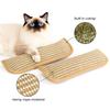 2 Pcs Catnip Pillows for Cats Natural Sisal Scratching Pillow Toy Bite Resistant Kitten Kicker Toy for Indoor Cats Scratching Chewing Teething