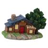 Landscape House Figurine Resin Village Hut Ornament Bonsai Decoration for Home Gardening
