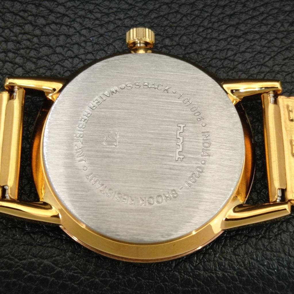 OROLOGIO DA UOMO INDIANO VINTAGE HMT SONA A CARICA MANUALE QUADRANTE BLU a443367-1