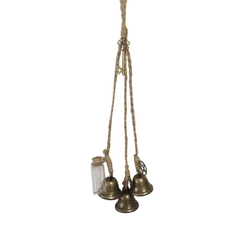 

Elegant Witch Iron Wind Chimes Outdoor Garden Decoration Hang Bells Pendants