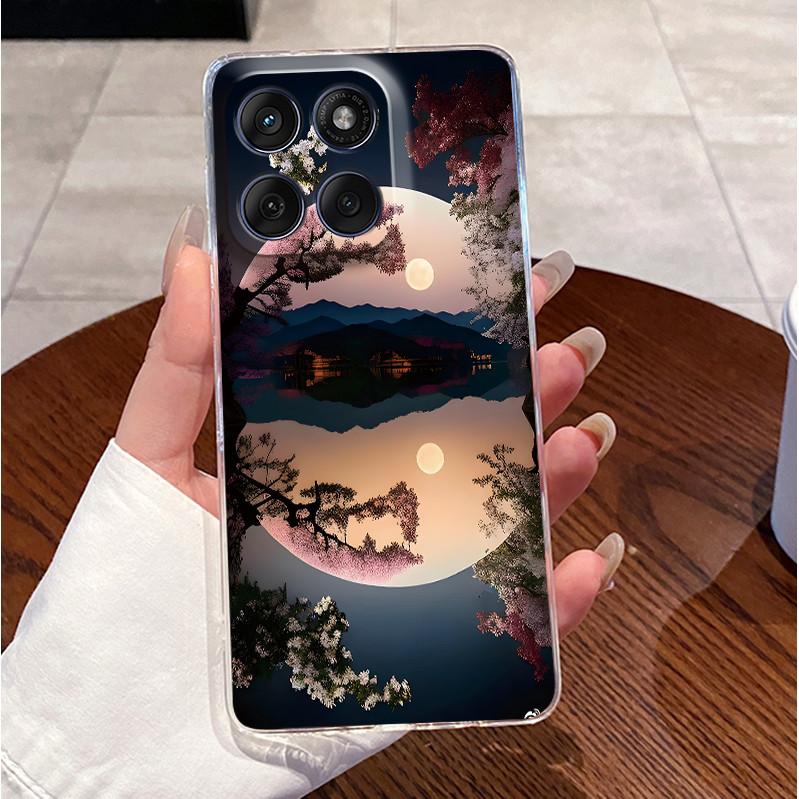 Phone Case For Motorola Edge 60 Fusion/Edge 60/Edge 60 Pro/Edge 60s Soft TPU Clear Popular Painted Casing Shockproof Cover