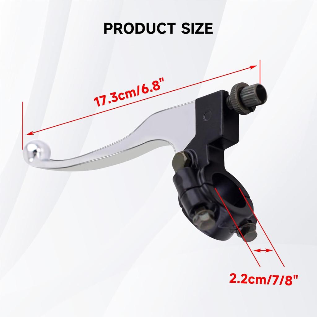 HIAORS 7/8" Mini Bike Brake Clutch Handle Lever Perch For Coleman CT200U BT200X Trail 200 CT100U CC100X Baja Massimo Motovox MiniBike CRF XR 80 SSR