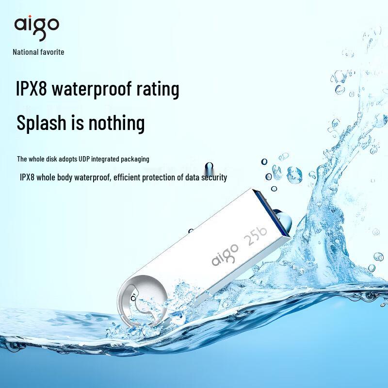 Aigo U312 128GB USB 3.2 High-Speed Metal Flash Drive