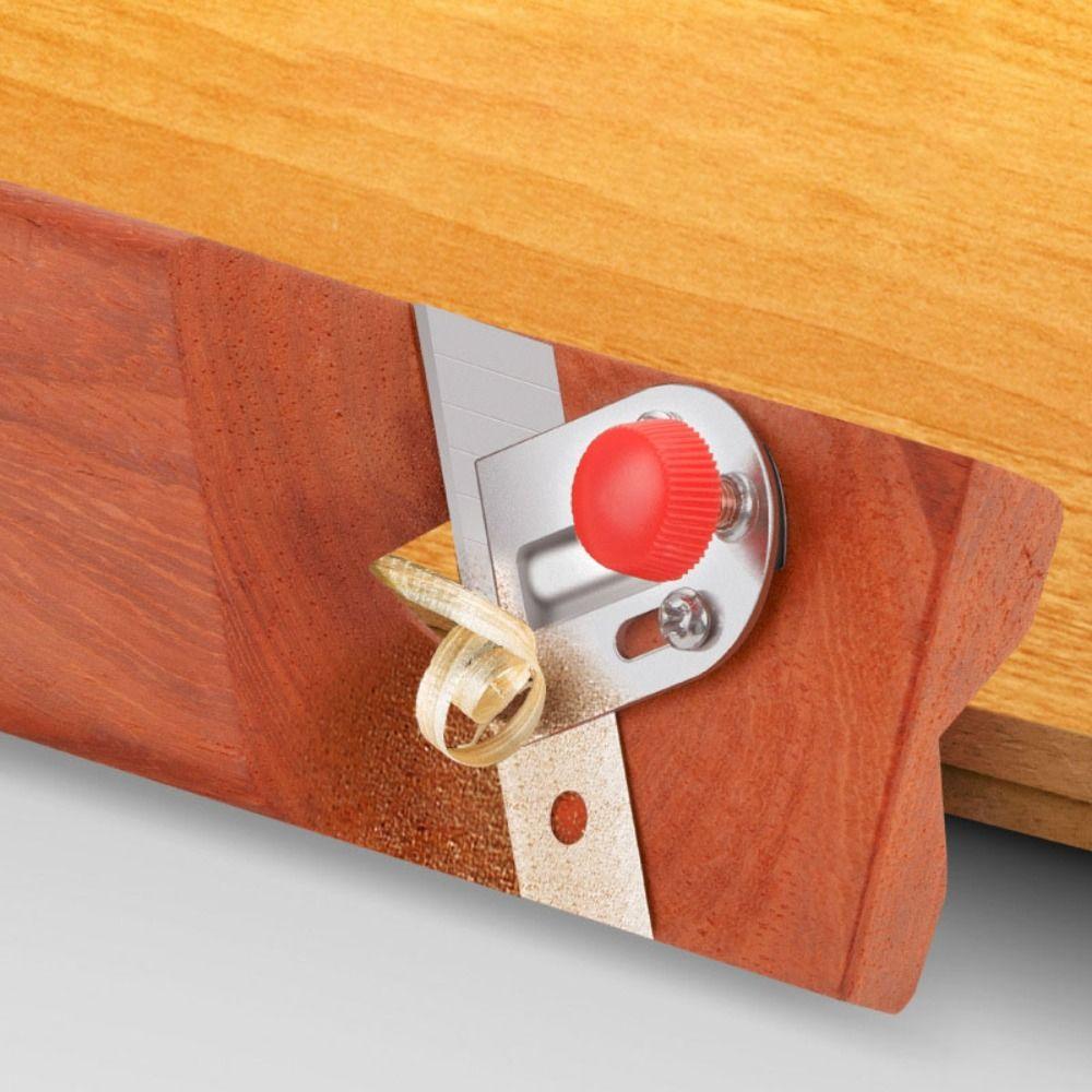 V-shaped Chamfering Planer 45° Manual Chamfering Tool Woodworking Chamfer Planer  Wood Plane Edge