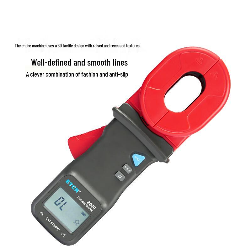 ETCR2000 Clamp-on Ground Resistance Tester (CN version)