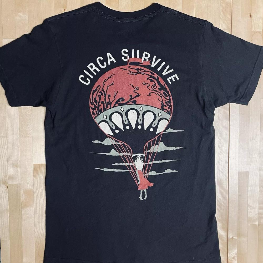 Circa Survive On Letting Go Balloon Girl Band Tour Gift For Fan S to 5XL Unisex T-Shirt XXXXL 1990₽