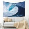 Sea Wave Tapestry, Bohemian Style, Hippies, Wall Decoration, Picnic Mat, Beach Towel, Room Decoration Aesthetics Tapestry Wall
