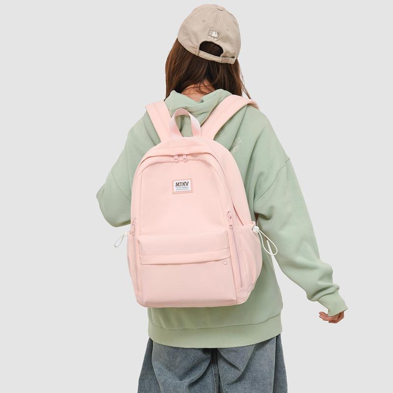 Campus Backpack Student School Bag Women's Large Capacity Backpack