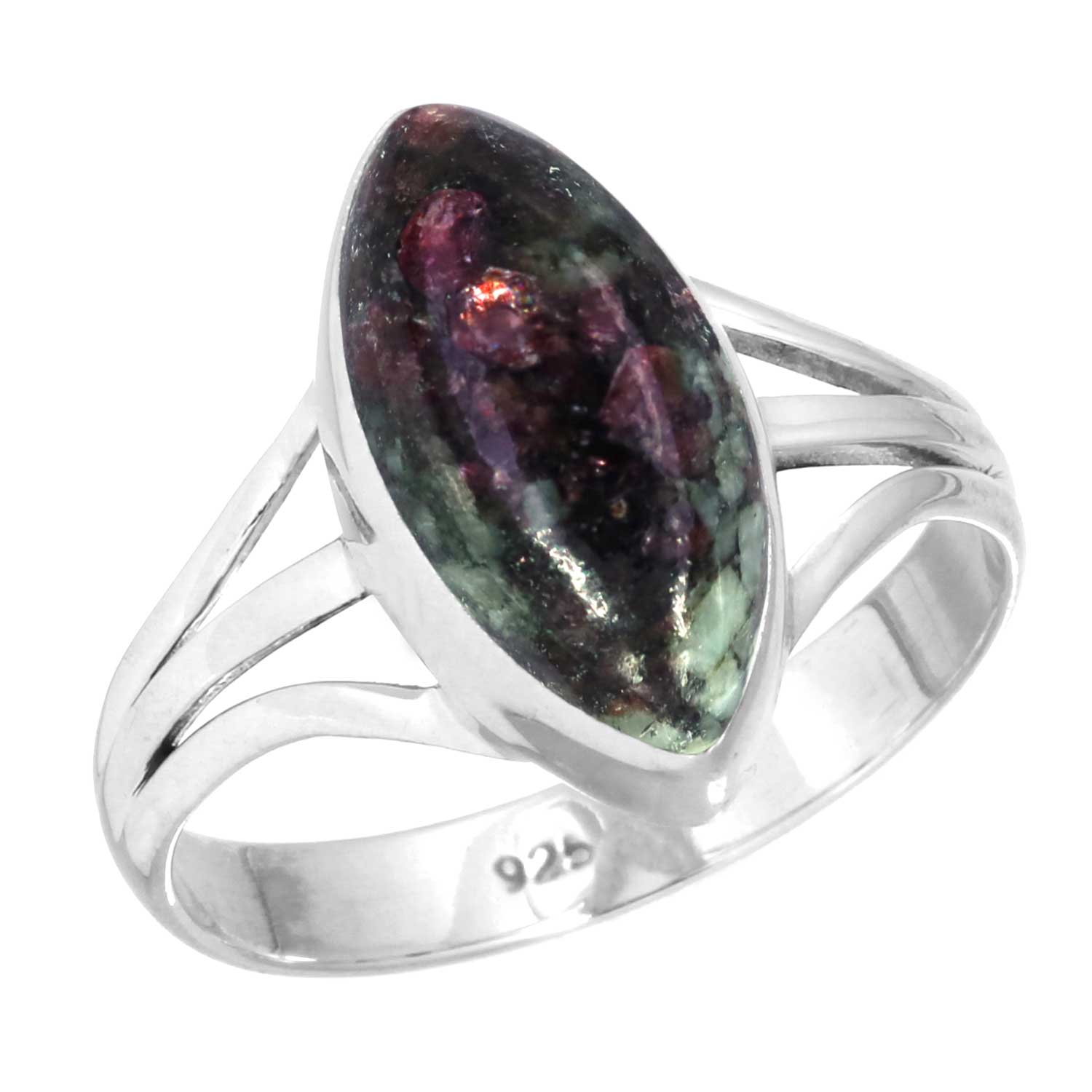 

Кольцо из стерлингового серебра 925 пробы Женское с драгоценным камнем Ручной работы Ювелирное изделие Подарок на Новый год Сумасшедший кружевной агат Далматин Дендрит Опал Эвдиалит Говлит К2 Яшма Солитер 9