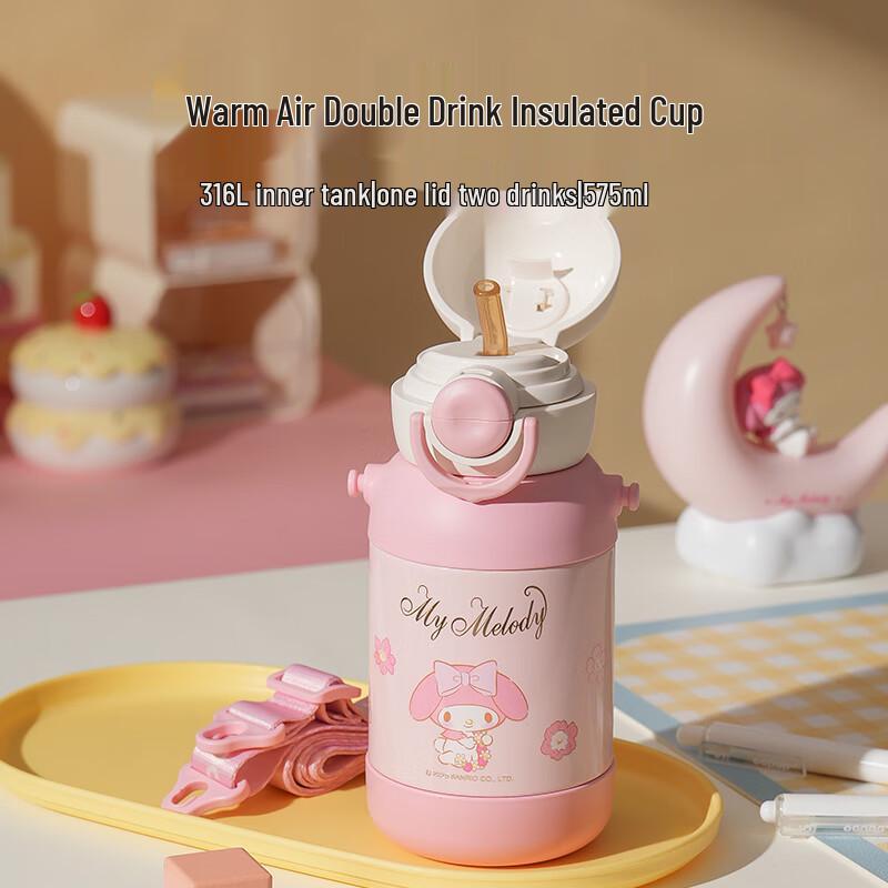 

BEDDYBEAR Kids Dual-Drink Insulated Bottle 575ml