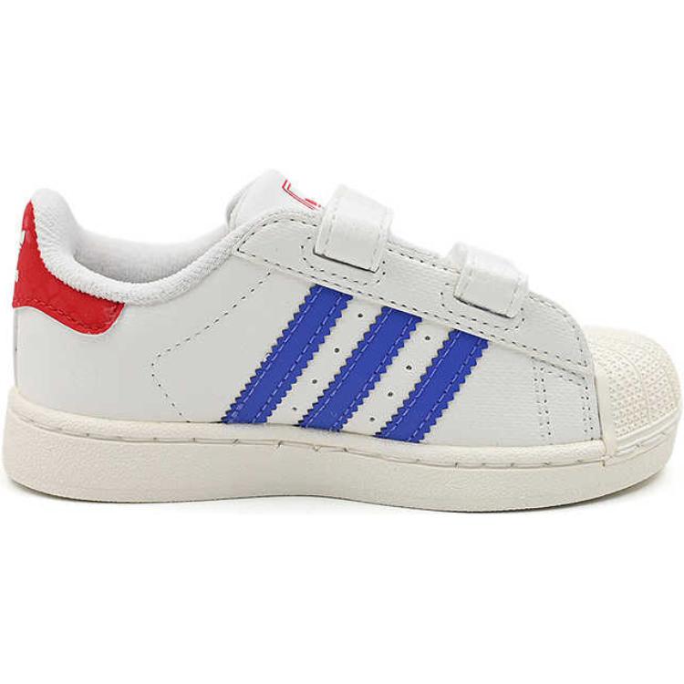 Adidas Superstar 2 Comfort Closure I Chinese New Year Baby Sneakers White Cloud-White Semi-Cobalt-Blue JR8007