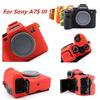 Silicone Case Cover Camera Bag for Sony A7IV A7M4 A7c A7R A7 A7S Mark III IV A7SIII A7III A7RIII A7RIV
