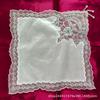 Stylish 28CM Plush Lace Embroidery Table Mat: DIY Beading Placemat & Dustproof Coaster