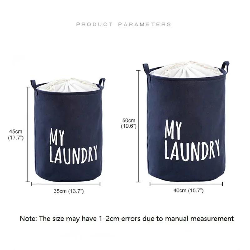 Storage Laundry Organizers Bag Waterproof Hamper With Lid Basket For Dirty Clothes Quilt Storage Bags Bathroom Home Accessories